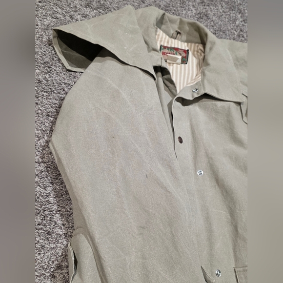 Vtg Austrailian Outback Trading Co. Western Duster Size Medium - Picture 10 of 10